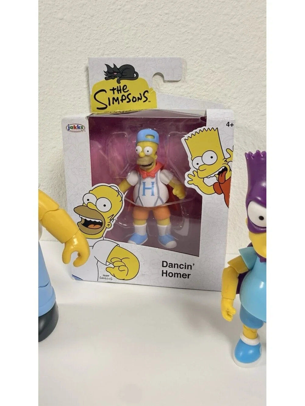 Lot Of 3 Bart And Homer Simpsons Jakks Pacific The Simpsons Action Figure